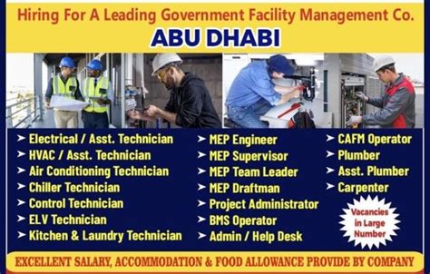 Urgent! Cnc jobs in Abu Dhabi 